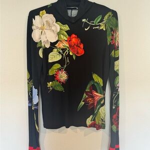 Alice + Olivia Delaina Turtleneck Top